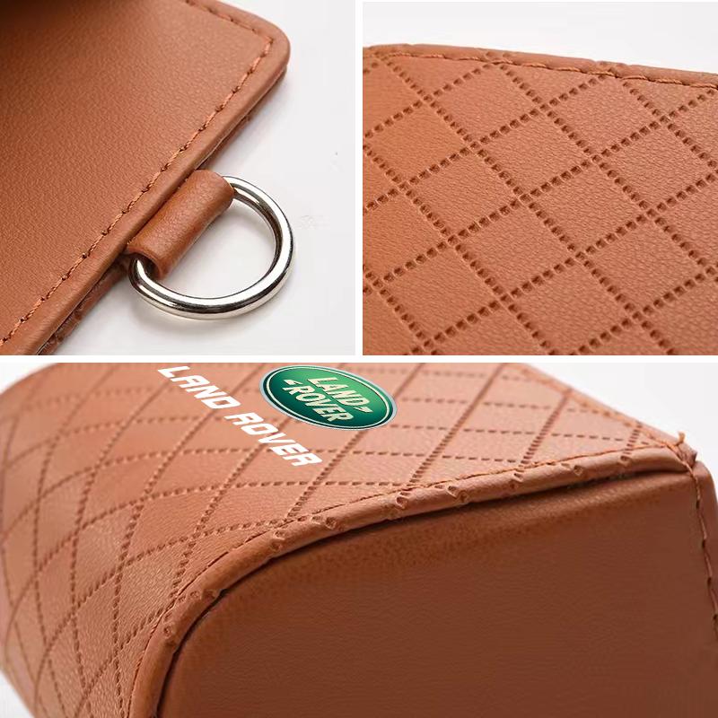 Förvaringsväska för bilinteriör Luftutsläpp Skräppåse Hängande Organizerlåda för Land Rover Range Rover Defender Freelander Discovery 1 2 3 Evoque Rover L322