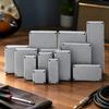 Silver Aluminium Enclosure Shell Waterproof Project Box Shell DIY Musical Instrument Accessories