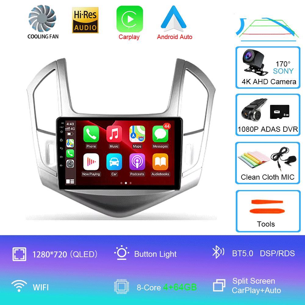 Android 14 Android 14 For Chevrolet Cruze J300 J308 2012 - 2015 Multimedia Video Player Navigation Stereo GPS No 2din 2 Din Dvd