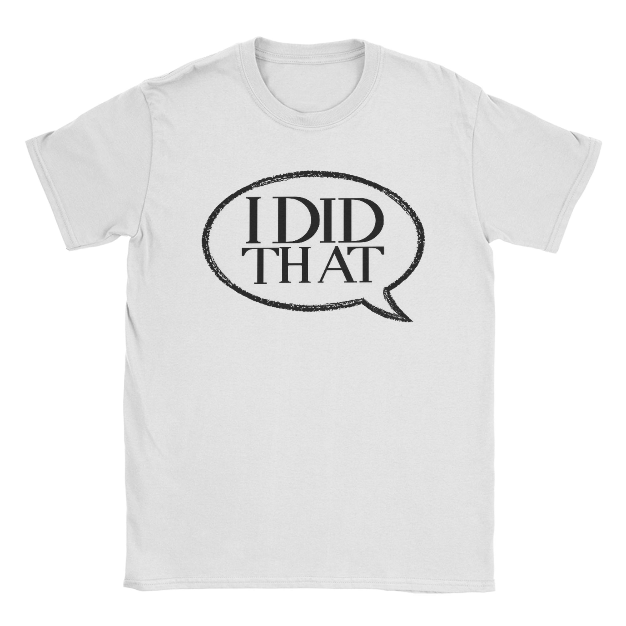 

Vintage TShirt Summer I did that Joe Biden Trendy Cool T Shirts Cotton Tshirt for Men Y2K Classic Pattern Short Sleeve Tops S