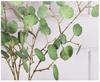 French Round Eucalyptus & Apple Leaf Simulated Plant for Wedding & Home Decor