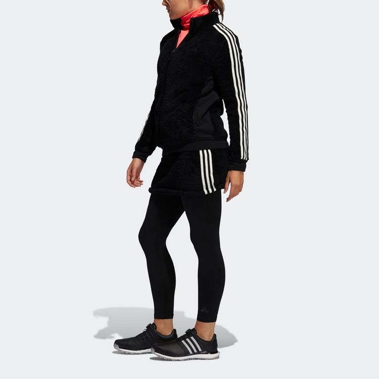 Adidas Boa Fleece 3P Pilling Fleece Golf Sports Set Women Sports Set Black GM1480