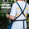 Custom Logo Gardening Apron with Quick Release and Large Pockets for Outdoor Use