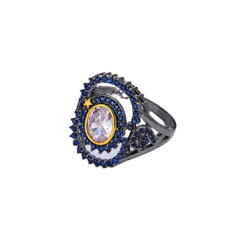 Light Luxury Earrings Style Jewelry Designer Stone Ring