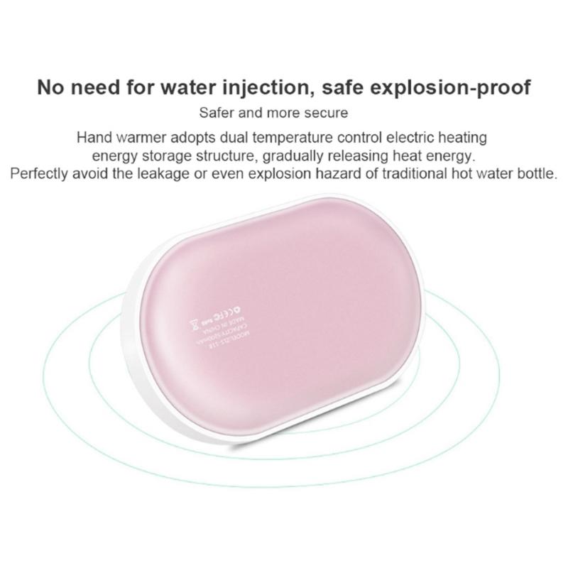 Mini Hand Warmer Artifact 3 Heating Modes 2 in 1 Portable Pocket Heater Fast Heating Multi-purpose for Winter