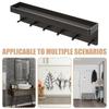 No Punching Key Storage Rack Wall Decor Door Rear Shelf Tableware Hanger Key Holder  Bathroom