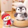 Adorable Winter Penguin Plush Toy in Cute Outfit - Perfect Children's Gift