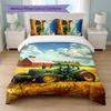 John Deere Print 3Pcs Duvet Cover Set 1 Duvet Cover and 2 Pillowcases Soft Bed Linen For Household Bedroom