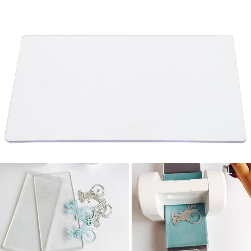 Transparent Embossing Cutting Pad Acrylic Acrylic Cutting Pads Die Cutting Pad Embossing Machine