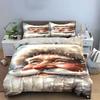 Santa Claus Face Pattern. Bedding Sets Duvet Cover Sets Duvet Covers Pillowcases(1 * Duvet Cover 2 * Pillowcases Without Duvet Insert)