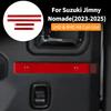 For Suzuki Jimny 2018-2025 Car Door Panel Anti-scratch protector Decorative Strips 3/5 Doors ABS Trim Auto Interior Accessories