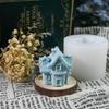 Flying House Silicone Molds Ornament Succulents Molds Small House Resins Moulds 6XDE