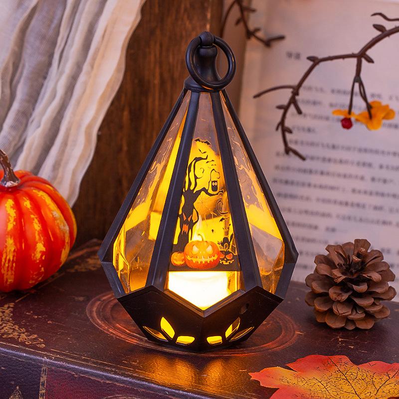 

Halloween Children s Portable Party Atmosphere Layout Desktop Night Lights pumpkin