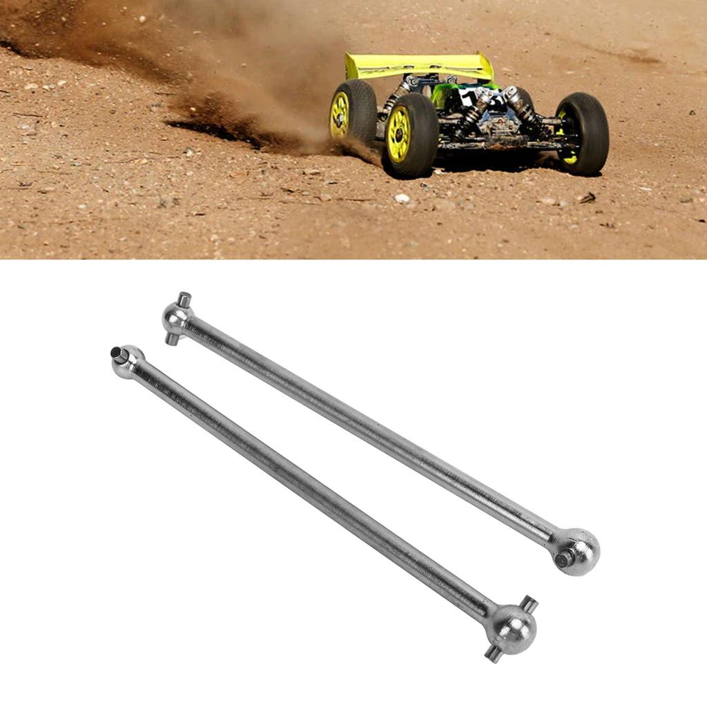 2 Pcs 107mm Steel Rear Driveshaft Dogbone For   1Celsius7 1Celsius8 RC Car Replacement Repaire Part
