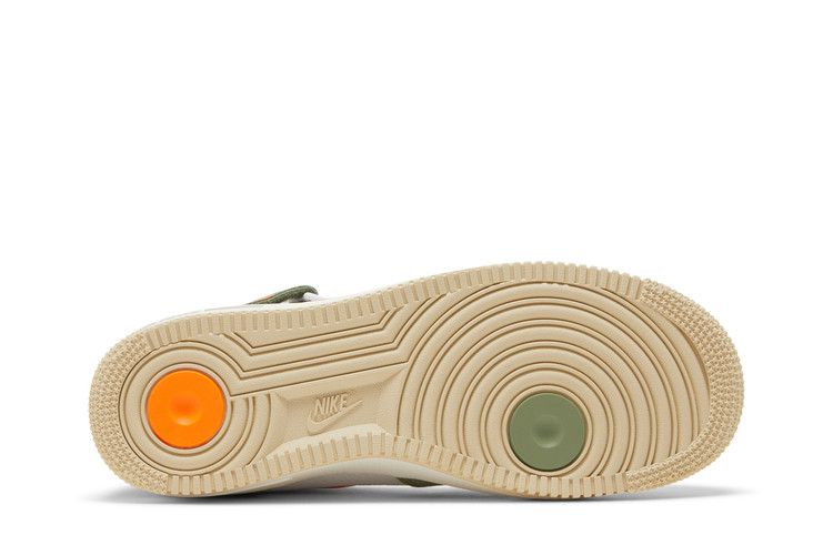 Nike Air Force 1 Mid QS 'Oil Green Orange'