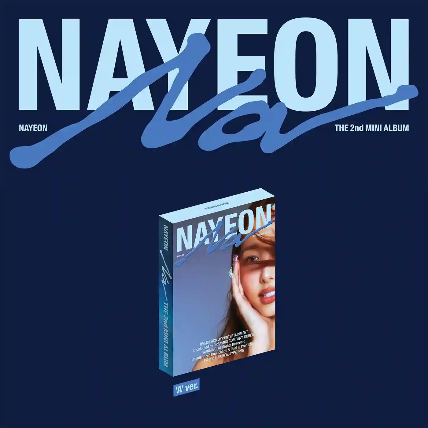 

Альбом TWICE NAYEON - [NA] 2nd Mini Album A(Blue)