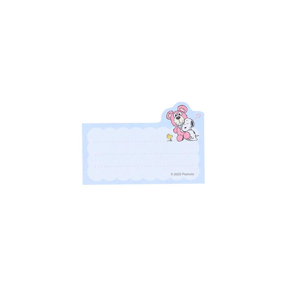 Stationery Snoopy Sticky S2850010 Sun-Star Notes, Die-Cut Blocks, Pastel,