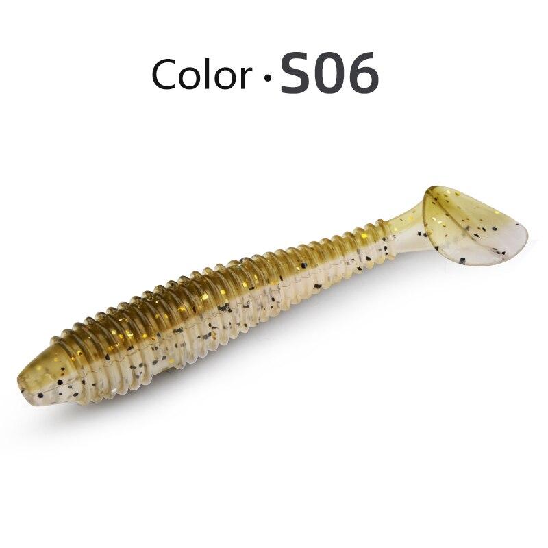 

MEREDITH Swing Impact FAT Fishing Lures 75mm 85mm 180mm Paddle Tail Lures Воблер М яка приманка для окуня Силіконова приманка 180mm 1pcs