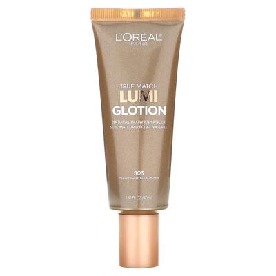 L'Oréal, True Match, Lumi Glotion, 903 Medium Glow, 1.35 Fl Oz (40 Ml)