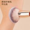 New single round head foundation brush, smudge brush, blush brush, loose powder brush, setting brush, high-gloss brush, multi-functional beauty tool