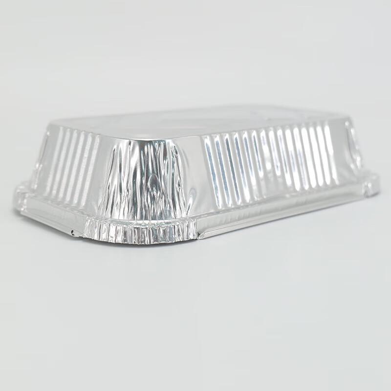 Disposable Aluminum Foil Food Container with Lid