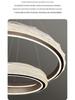 Modern Italian Minimalist Chandelier for Living, Dining, and Private Rooms