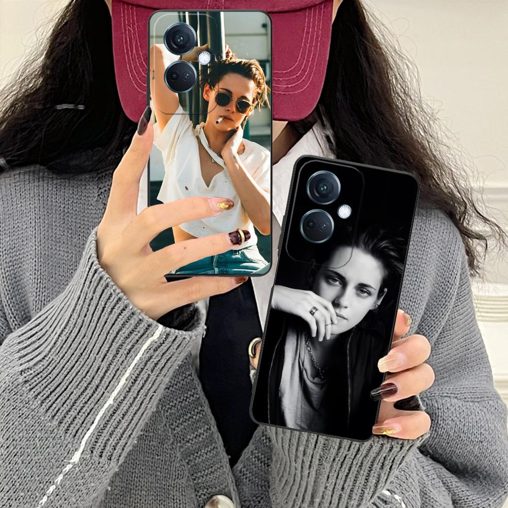 Kristen Stewart Mobile Cell Phone Case for OPPO Reno 14 13 12 11 10 9 8 7 6 5 F T Pro 5G Colorful Printing Cover Luxury Cover
