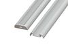 Al12-Gls4-As-1000: Nawierzchniowy Półokrągły Profil Alu Anoda Srebrny 1000Mm Surface Anoda Silver