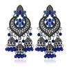 Retro Indian Bollywood Kundan Jhumka Jhumki Drop Earrings Gypsy Fashion Jewelry