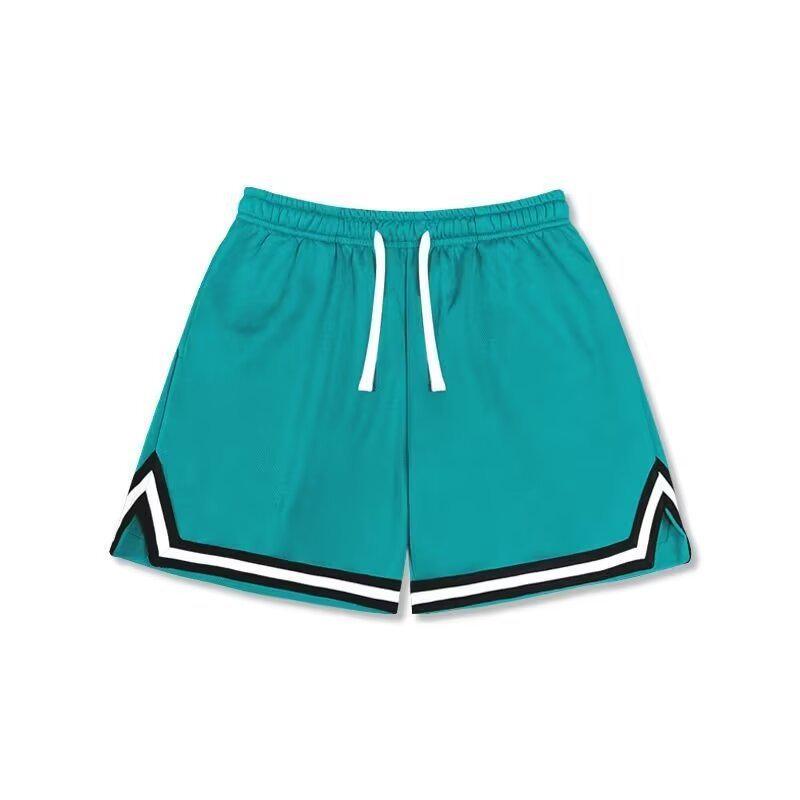 Men's Trendy Quick-Dry Ice Silk Basketball Shorts - Lightweight, Loose, Casual Summer Sportswear