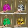 Pvc Water Bucket Bag With Chain For Daily Use And Evening Events