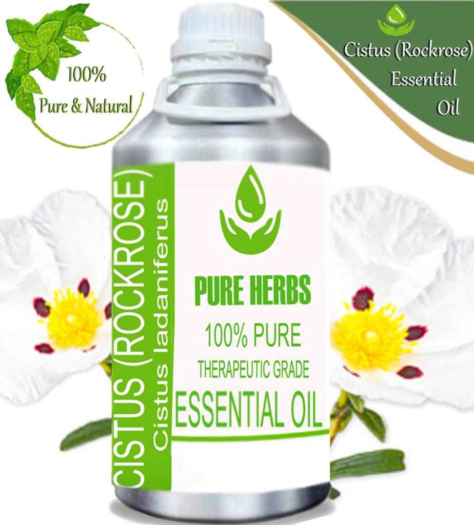 Pure Herbs Cistus Rockrose 100%Pure Cistus Ladaniferus Essential Oil ZA 301