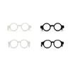 Miniature OB11 Doll Round Glasses Round Doll Mini Glasses Lovely Doll Round Glasses  Children Toy