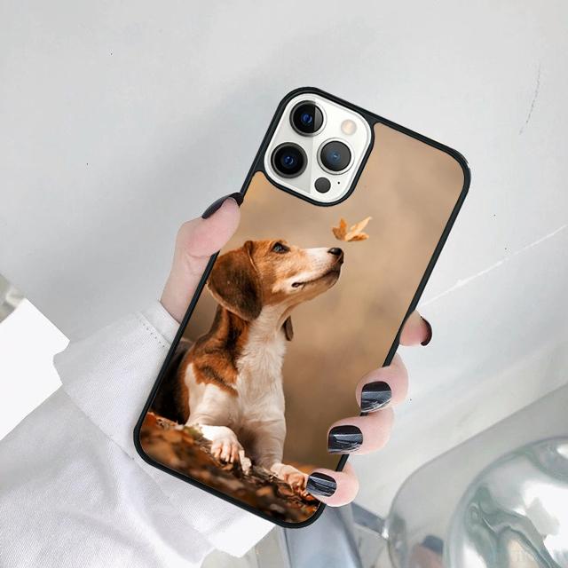 Beagle Puppy Dog Phone Case Cover For For iPhone 17 Air 11 12 13 15 16 14  Pro MAX Plus