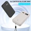Shockproof Silicone Case Solid Color Dustproof Protective Cover Soft Portable Carrying Case for CUKTECH No.15 AIR 15000mAh 100W