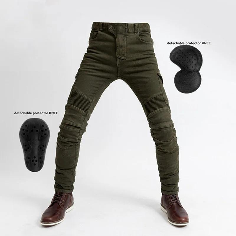 New Design Motorcycle Pants Men Moto Jeans Protective Gear Riding Touring Scooter Trousers B06 Motocross Pants with protection