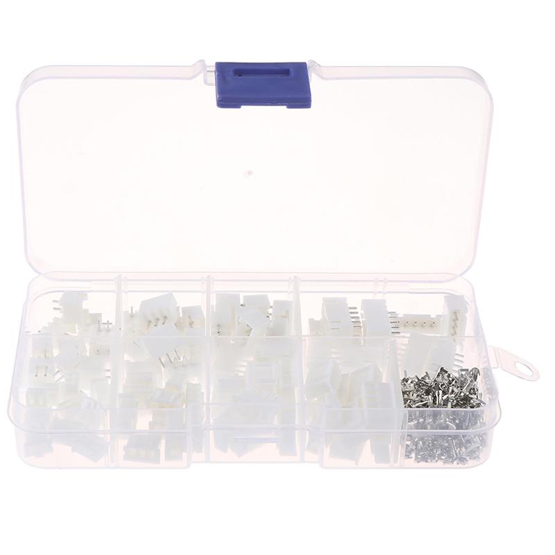 1Box Jst-Xh Kit 2/3/4/5Pin Xh2.54Mm Terminal Housing Pcb Header Wire Connectors