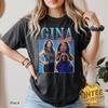 Comfort Colors Gina Linetti Shirt, Brooklyn Nine-Nine Inspired Retro Graphic Tee, Funny TV Character Vintage Style Shirt, B99 Fan Gift