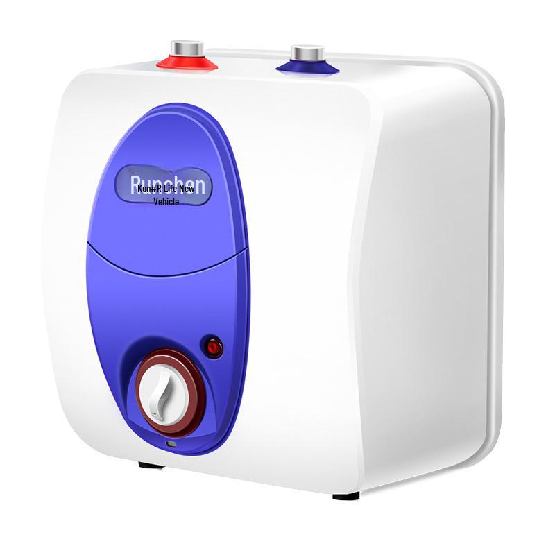 Compact Kitchen Water Heater 6L/8L, Dual Outlets, Enamel Tank, 3-Year Warranty