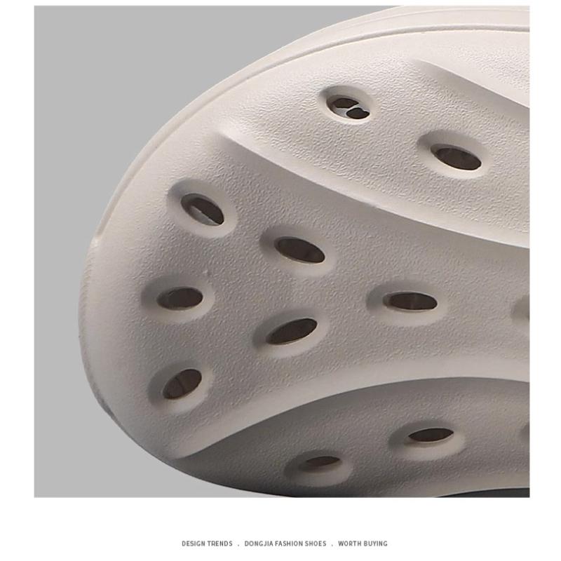 Klasické letní dřeváky Pánské pantofle Prodyšné zahradní boty Venkovní pohodlné plážové pantofle Domácí pantofle Protiskluzové pantofle