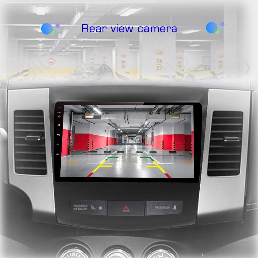 2din Android10 Car Radio Multimedia Carplay Auto GPS Navigation For Mitsubishi Outlander Xl 2 2005-2011 For Citroen C-Crosser