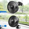 12/24V Large Vehicle Cooling Fan for Car, Truck, Excavator, Van