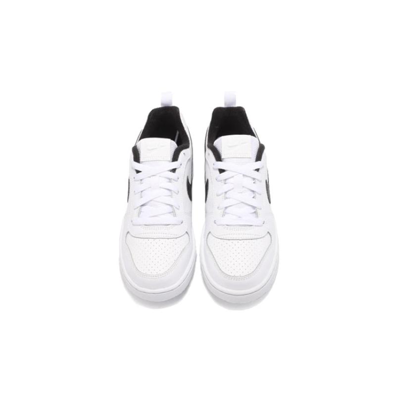 Nike Court Borough Low 'Summit White Black' GS Sneakers 839985-101