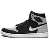 Air Jordan 1 Retro High OG Flyknit 'Shadow' (Unisex) Black / Medium Grey-White Vintage Basketball Shoes 919704 003