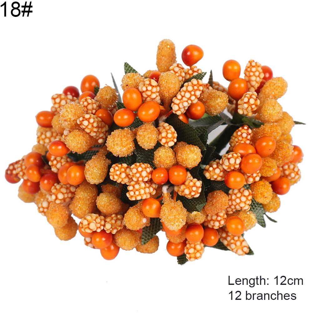 

LCP 1 Букет Реалистичный искусственный цветок DIY Домашнее свадебное праздничное украшение 18#