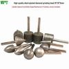 6x25 Diamond Alloy Grinding Head Set for Stone Carving and Polishing