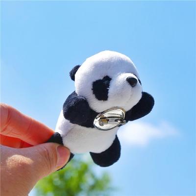 Baby Panda Broche Schattig Pluche Speelgoed Pop Hanger Nationale Schat Reuzenpanda Fabriek Directe Verkoop
