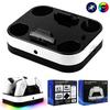 For PS5 Controller Dual Charging Base RGB Fast Charging Station for PS5 Dual Wireless Gamepad Handle Charger Stand