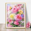 Colorful Floral Pattern DIY Cross Stitch Set  for Living Room Bedroom Wall Decor