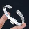 Sisters Day Deal Cobra Jasper Gemstone Sterling Silver Ethnic Handcrafted Bangle